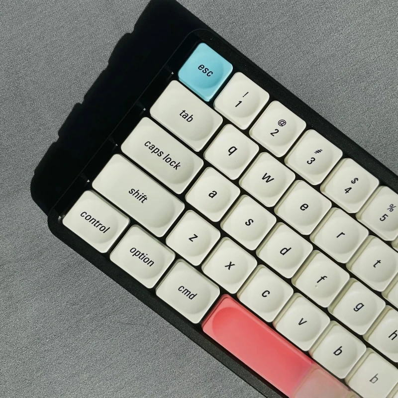 Juego de teclas con tema de estilo Retro LCK, sublimación PBT personalizada, teclas de teclado de perfil bajo para accesorios de teclado de juego mecánico - imagen 3