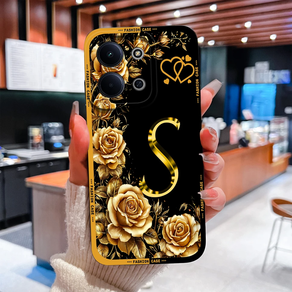 Para Redmi 15C 4G 5G Funda de teléfono letras creativas silicona líquida suave Funda de alta calidad para Redmi15C carcasa ligera anticaída - imagen 5