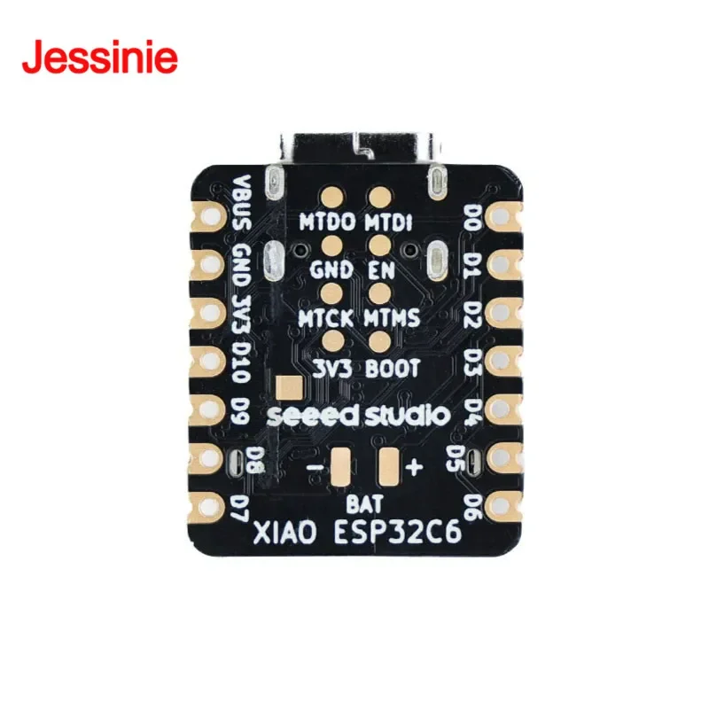 10 uds/1 unidad ESP32 Seeed Studio XIAO ESP32C6 WiFi 6 + compatible con Bluetooth Ble 5 compatible con Zigbee Matter Placa de desarrollo inalámbrico - imagen 5