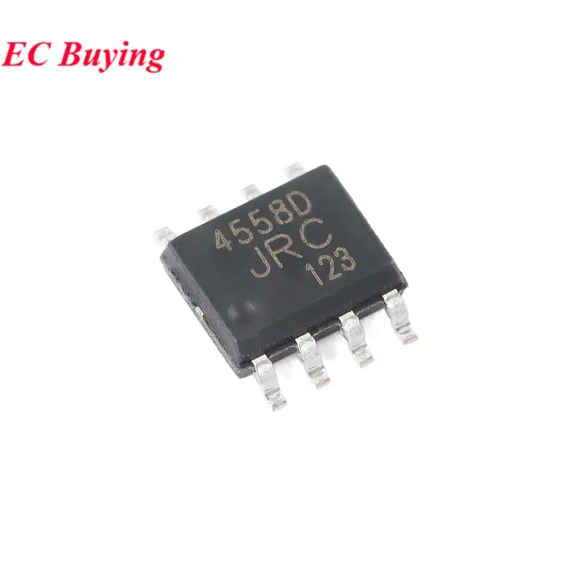 50 uds/10 Uds 4558D SOP8 JRC4558 SOP JRC4558D NJM4558 4558 jrc4558 SOP-8 SMD Chip amplificador operacional Dual IC nuevo Original - imagen 2