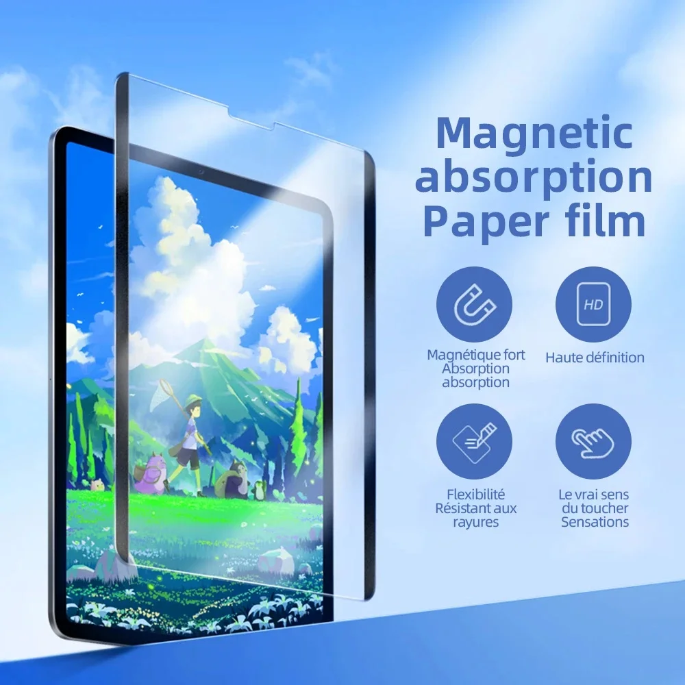 Protector de pantalla de papel mate para Huawei MatePad Pro 11 2024 11,5 2023 Air 11,5 11 10,4 SE 10,1 10,4 Pro 11 T10s T10 Pro10.8, película - imagen 2
