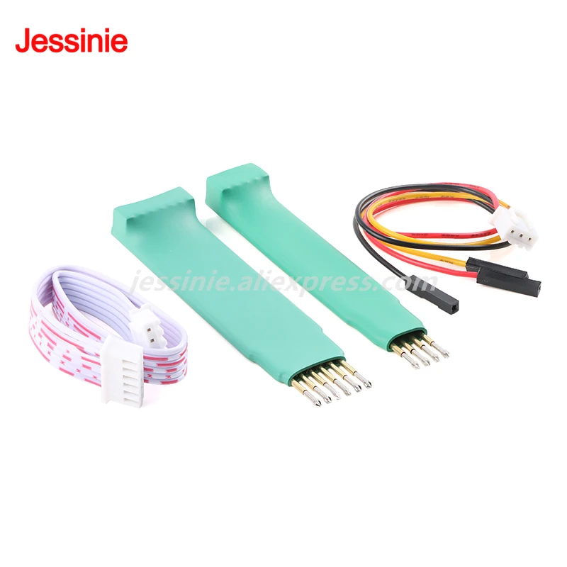 3P 4P 5P 6P 8P 2,0mm 2,54mm aguja de prueba de resorte Pin programa STC STM32 STM8 Chip máquina quema escritura microcontrolador programación - imagen 4