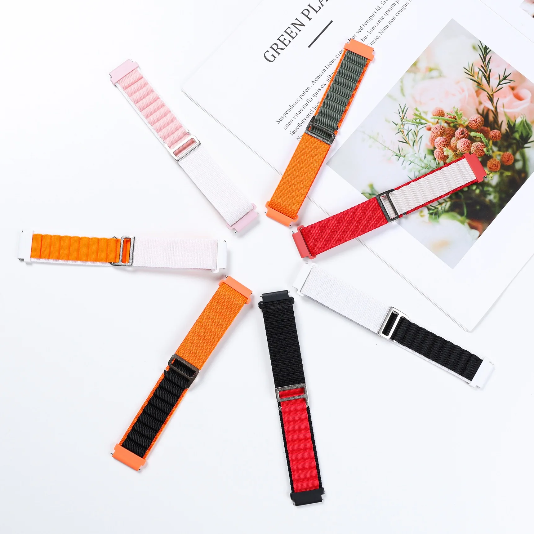 Correa de nailon para hombre y mujer, accesorio para COLMI P28 Plus/C60 C61 C80 C81, Colmi P8 P71 P60 P68/M42 i31, 20mm, 22mm - imagen 4