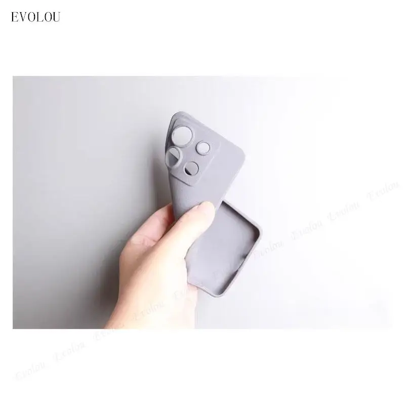 Funda de teléfono de TPU de piedra arenisca mate para Redmi Note 13 Pro Plus Note13 Pro, Protector de cámara ultrafino, funda suave de silicona a prueba de golpes - imagen 5