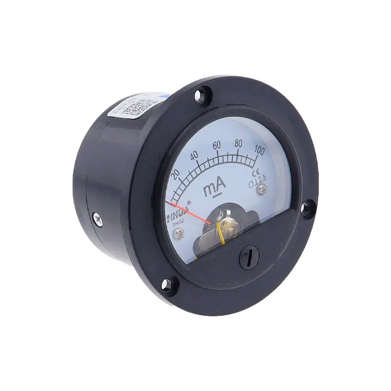 DH-52mA miliamímetro de CC, amperímetro Circular, instrumento marino, medición de Cur, 65,5x65,5mm - imagen 3
