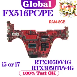 Placa Base ASUS FX516 para Portátil – Compatibilidad Total