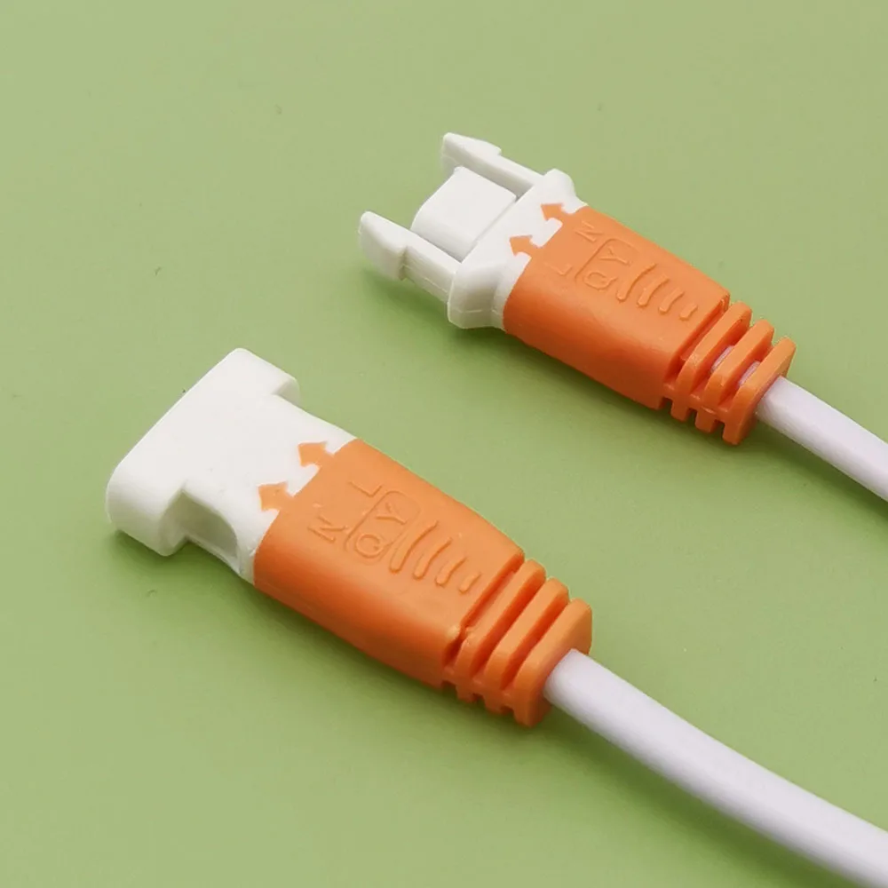 Conectores de alimentación LED con hebilla de bloqueo, cable de terminal de CC, conector macho y hembra, enchufe de 2 pines para controlador, tira de luces LED, 10 pares - imagen 2