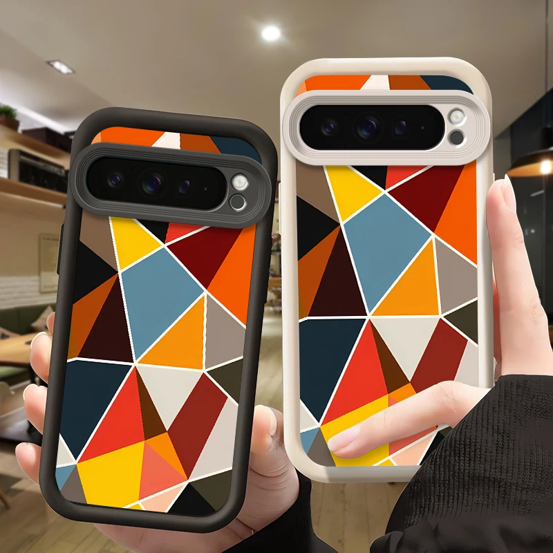 Para Google Pixel 9 8 7 7a 8a XL funda de TPU para Google Pixel 9 Pro 8 Pro flor SoftSilicone funda protectora a prueba de golpes