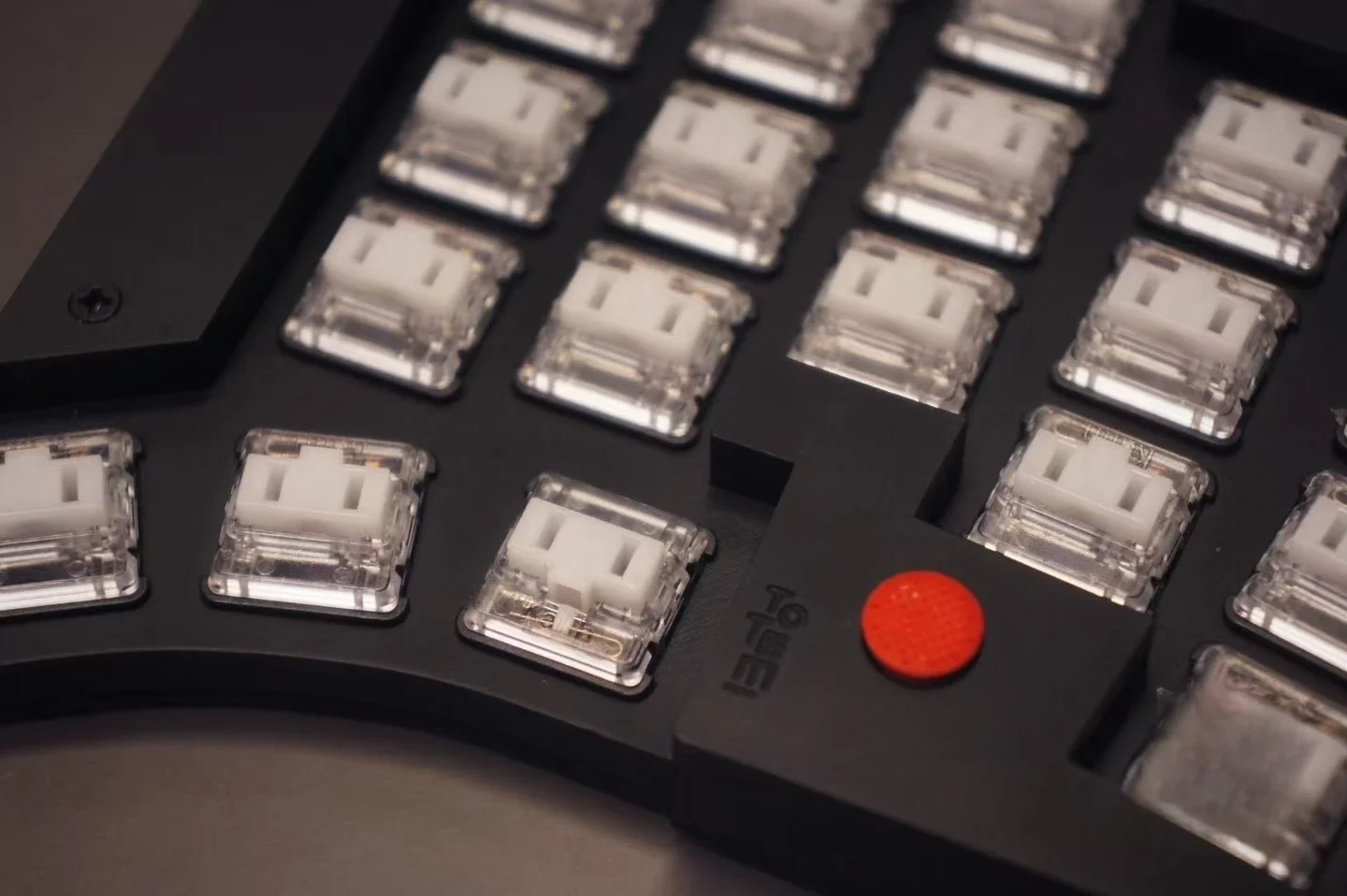 Trackpoint + TOTEM Kit de teclados divididos 38 teclas de perfil bajo Kailh Choc V1 cableado Hotswap teclado ergonómico personalizado QMK/VIAL tipo c - imagen 2