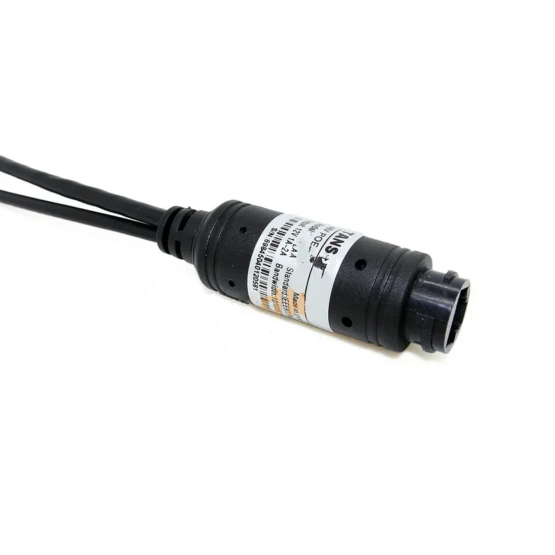 Alimentación a través de Ethernet para cámara IP con estándar IEEE 802.3af, divisor PoE impermeable de 10/100M, salida 12V1A, conector de 5,5x2,1 mm - imagen 4