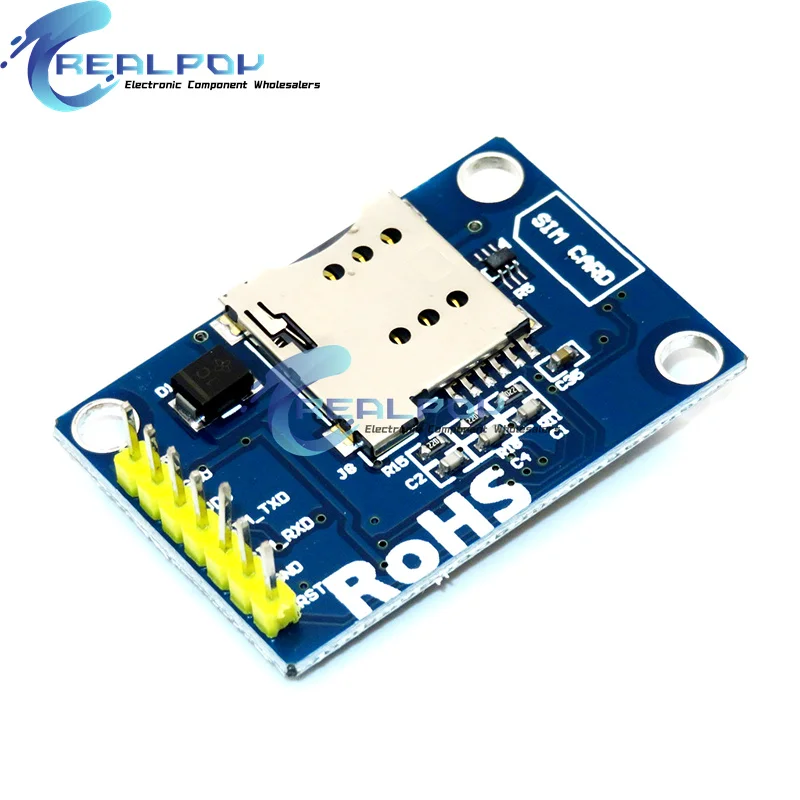 Módulo SIM800L GPRS GSM, tarjeta Micro SIM, núcleo de puerto serie TTL de cuatro bandas, antena PCB, placa WIFI inalámbrica para teléfono inteligente Arduino - imagen 4
