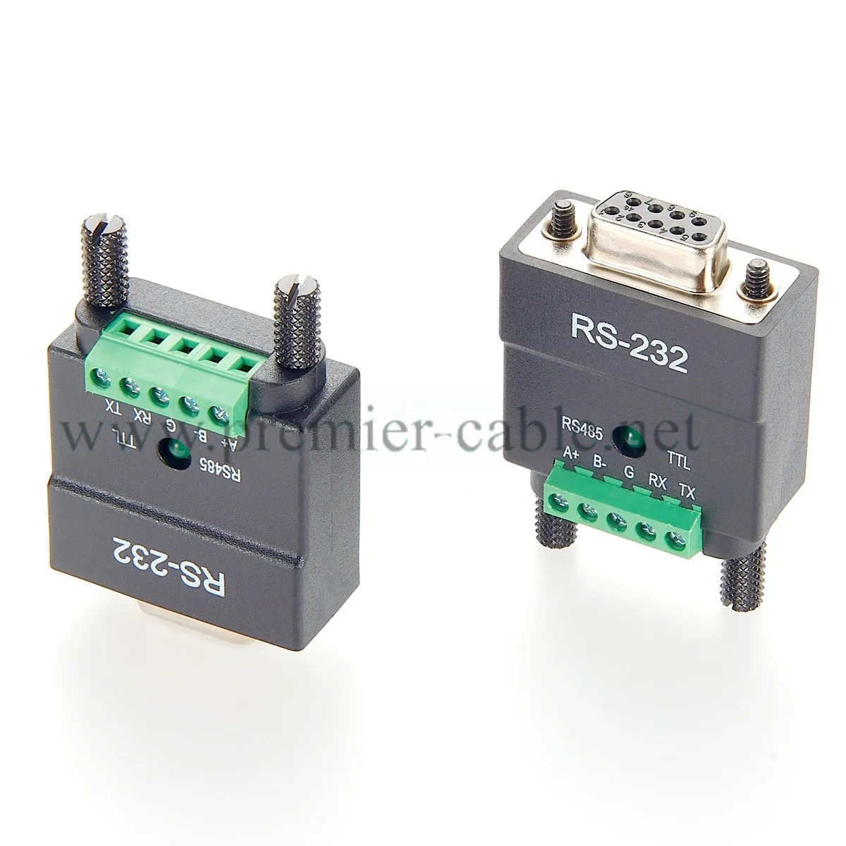 Convertidor RS232 a RS485, adaptador de interfaz en serie 2 en 1 a serie 3,3-232, comunicación Full duplex, 485/422 V/5V - imagen 2