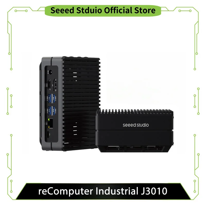 reComputadora Industrial J3010- Dispositivo AI Edge sin ventilador con Jetson Orin ™ Nano 4GB