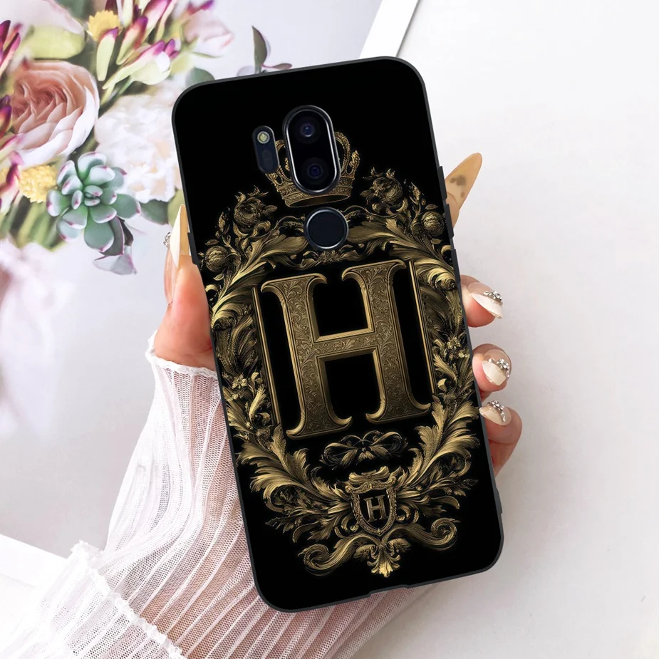 Para LG G7 ThinQ Funda LM-G710 G710 G7 + Linda corona letras cubierta 6,1 ''funda de teléfono de silicona suave para LG G7 ThinQ G7thinq Funda bolsas - imagen 5