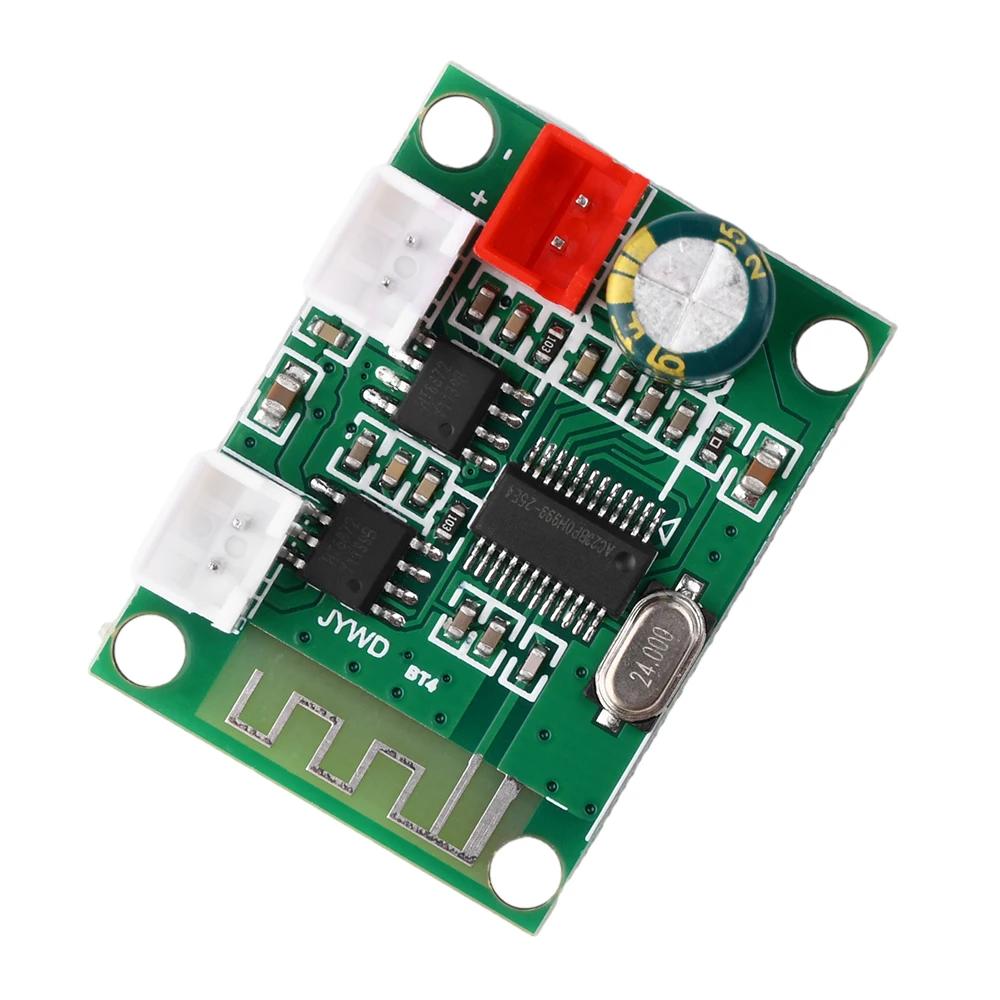 Placa amplificadora DC 3,3-5V, Bluetooth 5,0, entrada de Audio auxiliar, placa amplificadora de potencia, módulo de botones externos de llamadas manos libres - imagen 4