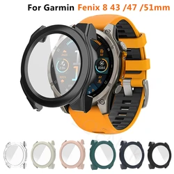 Protector de Pantalla Garmin Fenix 8 – Cristal Templado con Funda