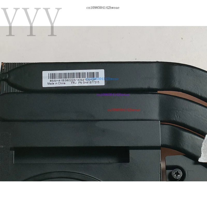 98% nuevo 5H41B77315 5H41B77319 para Lenovo Thinkpad P16 Gen 1 generación de radiador ventilador de refrigeración de radiador incorporado - imagen 3