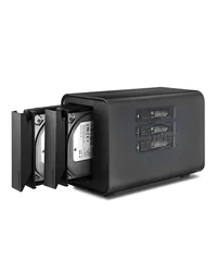 TerraMaster D5 – Carcasa híbrida RAID para HDD y NVMe USB 3.2
