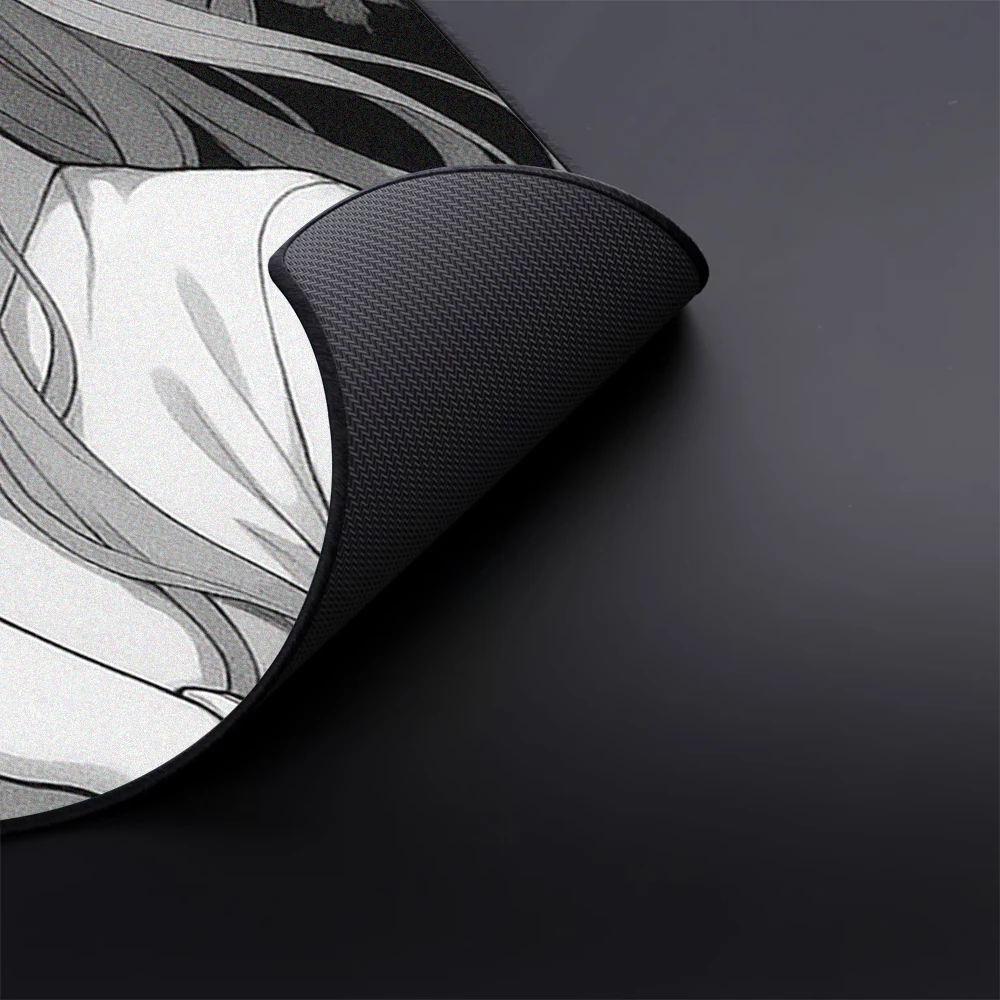 Alfombrilla de ratón de Anime Warrior Girl e-sports, alfombrilla de ratón para juegos de equilibrio, alfombrilla de ratón de ordenador con impresión HD, alfombrilla de escritorio para teclado profesional - imagen 5