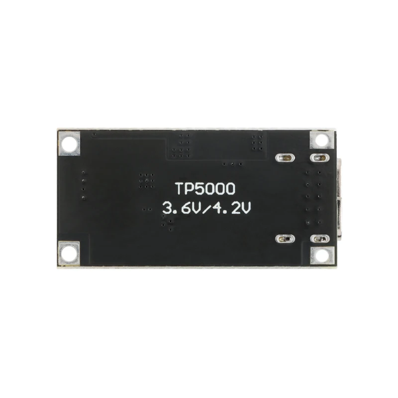 Placa de módulo de fuente de alimentación de gestión de carga TP5000, Compatible con 2A, 4,2 V, 8,4 V, baterías de litio individuales y dobles, TYPE-C, 5 uds./1 ud. - imagen 5