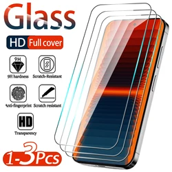 3-1 Uds vidrio templado para POCO C75 4G 5G C65 C51 HD Protector de pantalla para Xiaomi POCO C61 C55 C50 C40 C31 C3 vidrio Protector