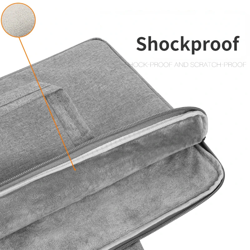 Bolsa impermeable para ordenador portátil, forro a prueba de golpes, 13/14/15/15 pulgadas, Apple, Huawei, Xiaomi, Lenovo, Asus, HP, Dell - imagen 5
