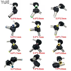 1 Uds Universal AC DC 2 Pin cargador punta adaptador de corriente portátil DC Power 6,3*3,0/6,0*1,4/5,5*2,5/5,5*2,1/5,5*1,7mm enchufe