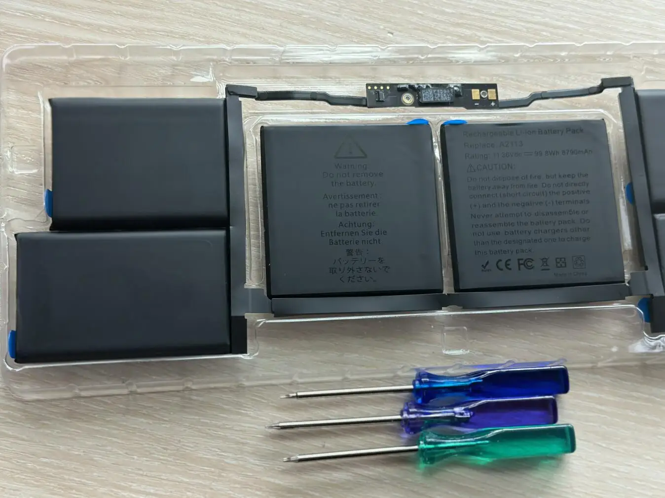 Batería A2113 para Apple MacBook Pro 16" A2141 2019/2020 Año - imagen 3