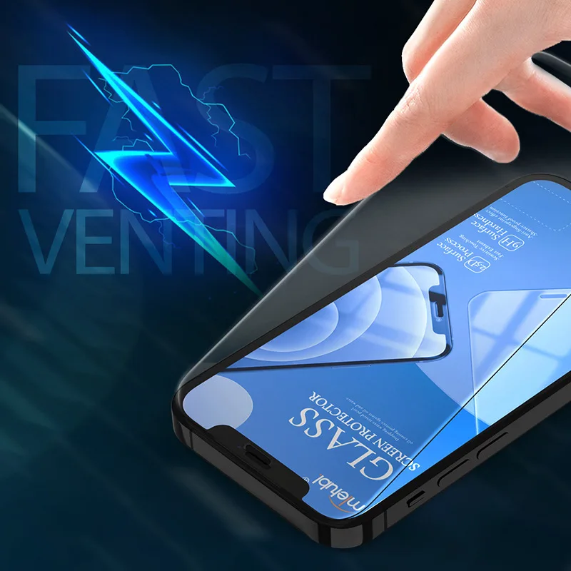 4 Uds vidrio templado para iPhone 11 12 13 14 15 16 17Pro Max vidrio iPhone XR X XS 7 8 Plus Protector de pantalla de vidrio - imagen 5