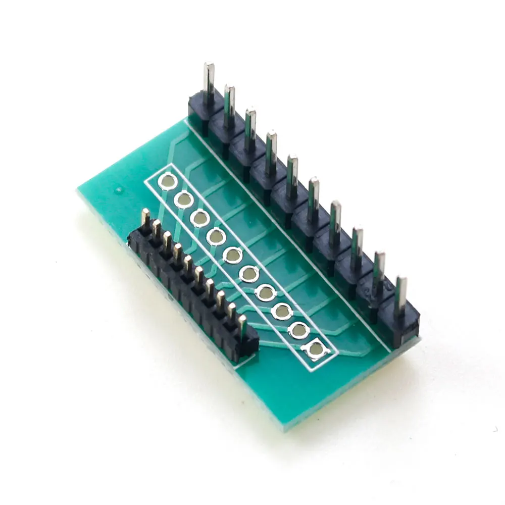 Convertidor de placa de transferencia de pines de una sola fila, placa adaptadora PCB PCI de 10 pines, paso de 1,27mm a 2,0mm, 2 a 10 piezas - imagen 5