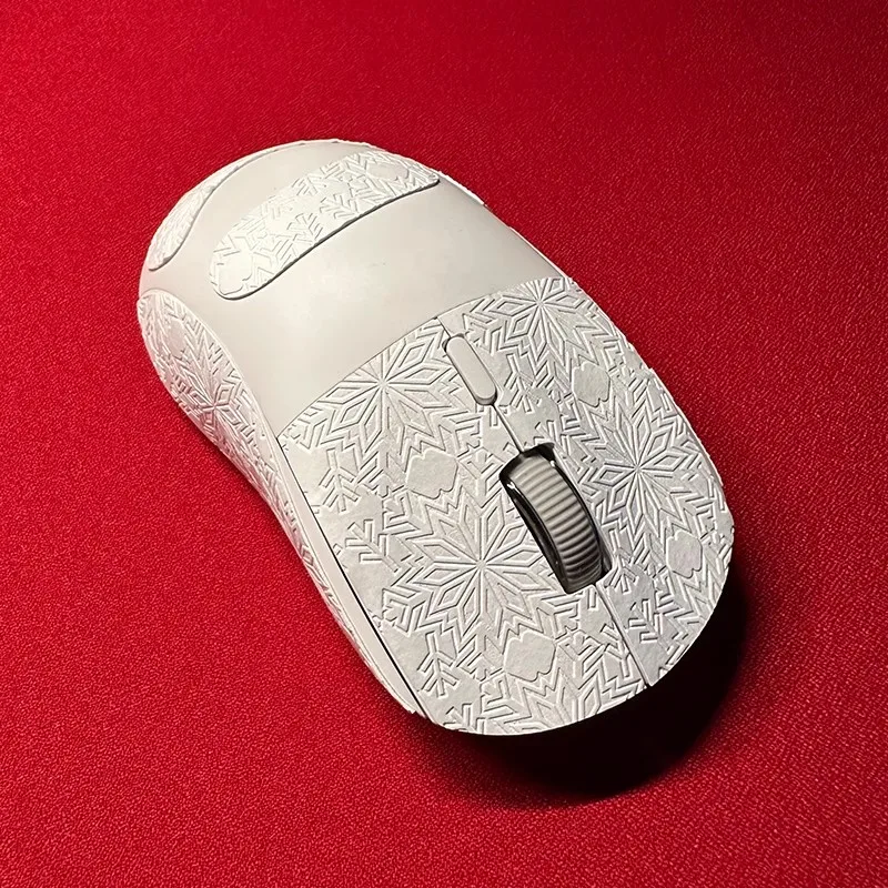 Pegatina antideslizante de ratón Ultraglide para AJazz AJ199, pegatinas antisudor, cinta antideslizante, copo de nieve, versión fina, resistente al desgaste, 1 Juego - imagen 2