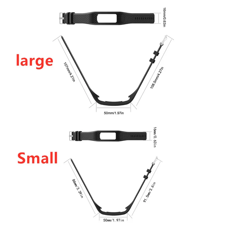 Correa de silicona para reloj inteligente Garmin Vivofit 1/2, pulsera suave impermeable, Correa deportiva para Vivofit1 Vivofit2 - imagen 4