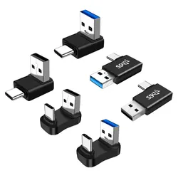 Adaptador USB-A a USB-C Macho, 10 Gbps para Datos y Carga Rápida