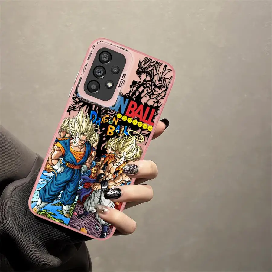 Dragon Ball Goku Vegeta funda trasera para teléfono Samsung Galaxy A36 A13 A14 A15 A16 A11 A12 A32 A34 A17 A20s A35 A26 A31 A21s - imagen 3