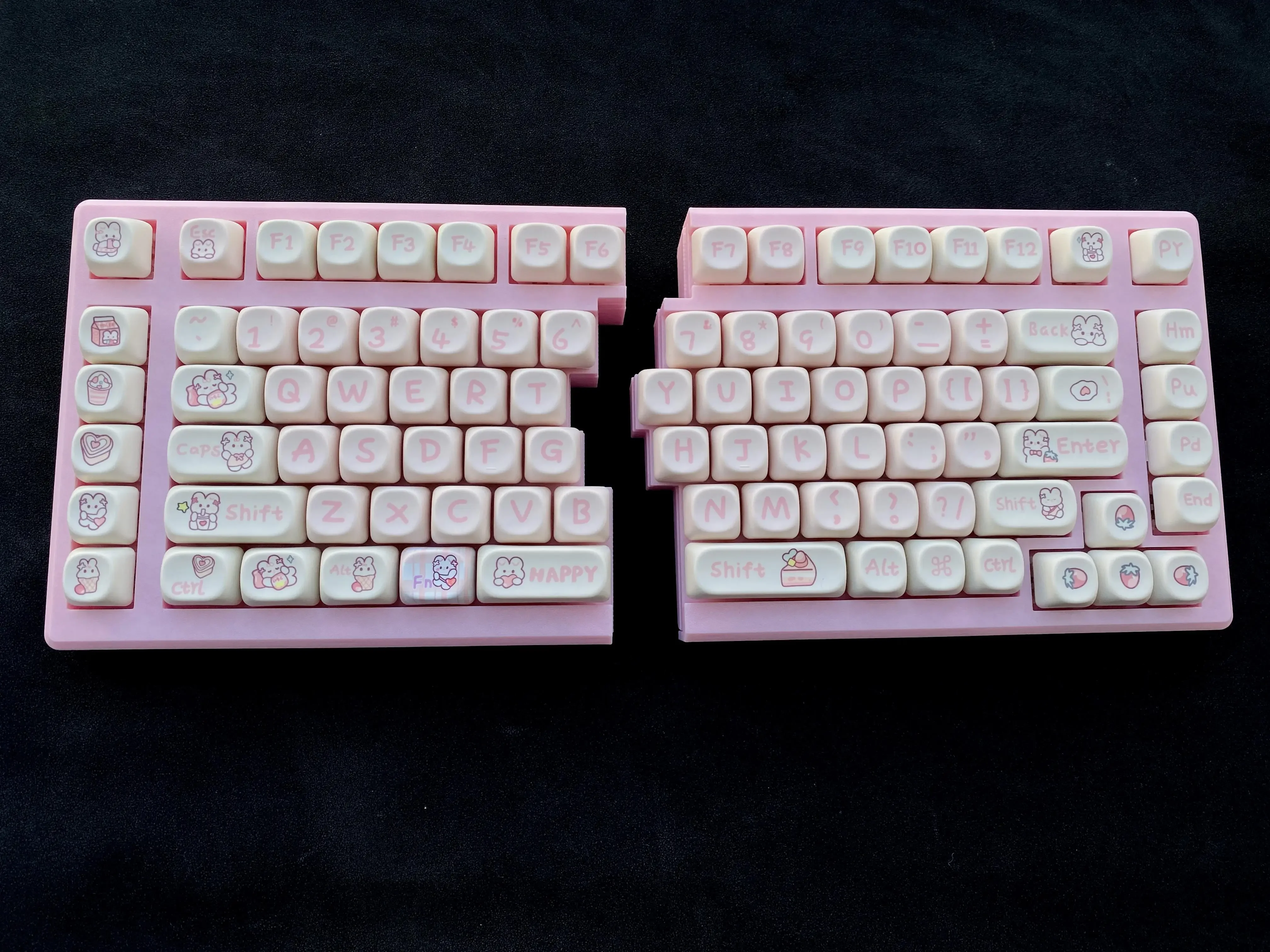 Complete keyboard B