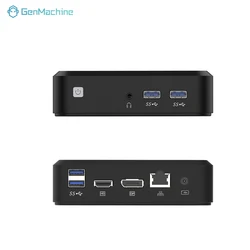 Genmachine Mini PC Windows 11 para Escritorio WiFi Bluetooth