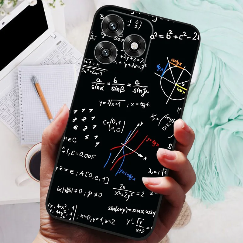 Para Honor X5C Plus 4G Funda de silicona TPU a prueba de golpes Funda de teléfono de gato para Honor X5C Plus X5CPlus Funda HonorX5C impresión suave Coque - imagen 5