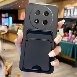 Funda Silicona Honor Magic 7 Lite con Ranura Tarjetas Protectora