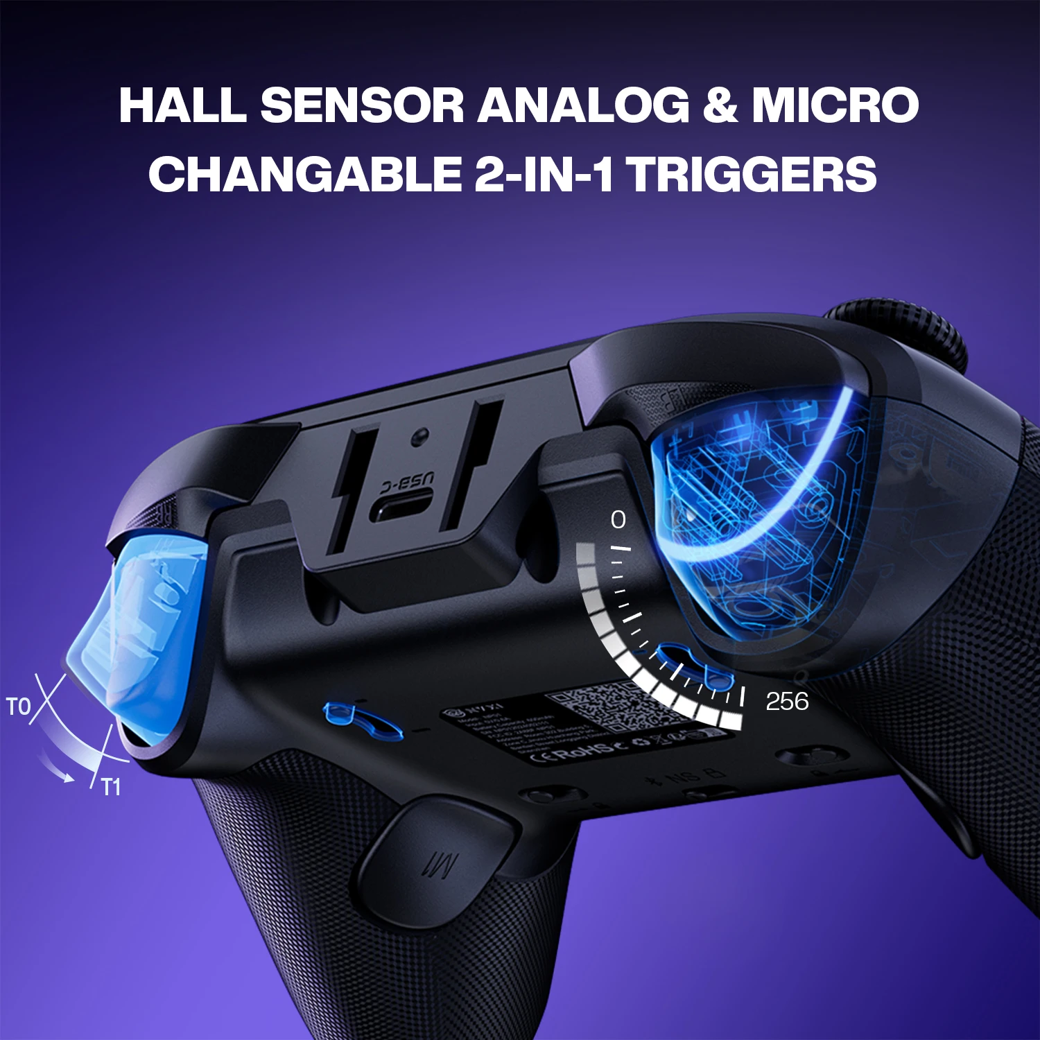 Controlador de juego inalámbrico NYXI Master P1 para PC Switch2 - imagen 3