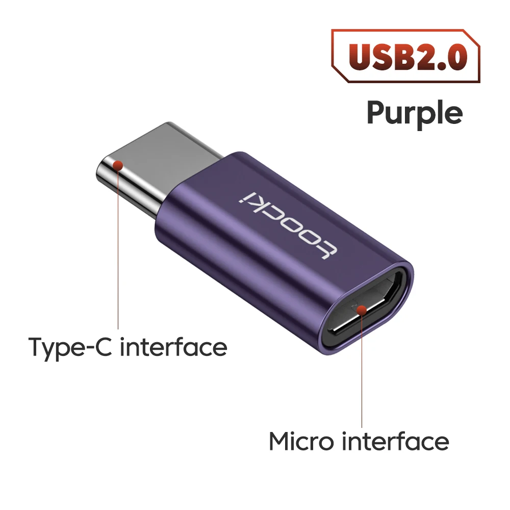 USB2.0 to M Purple