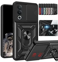 Funda OnePlus Nord CE5 5G con anillo magnético y cámara protegida