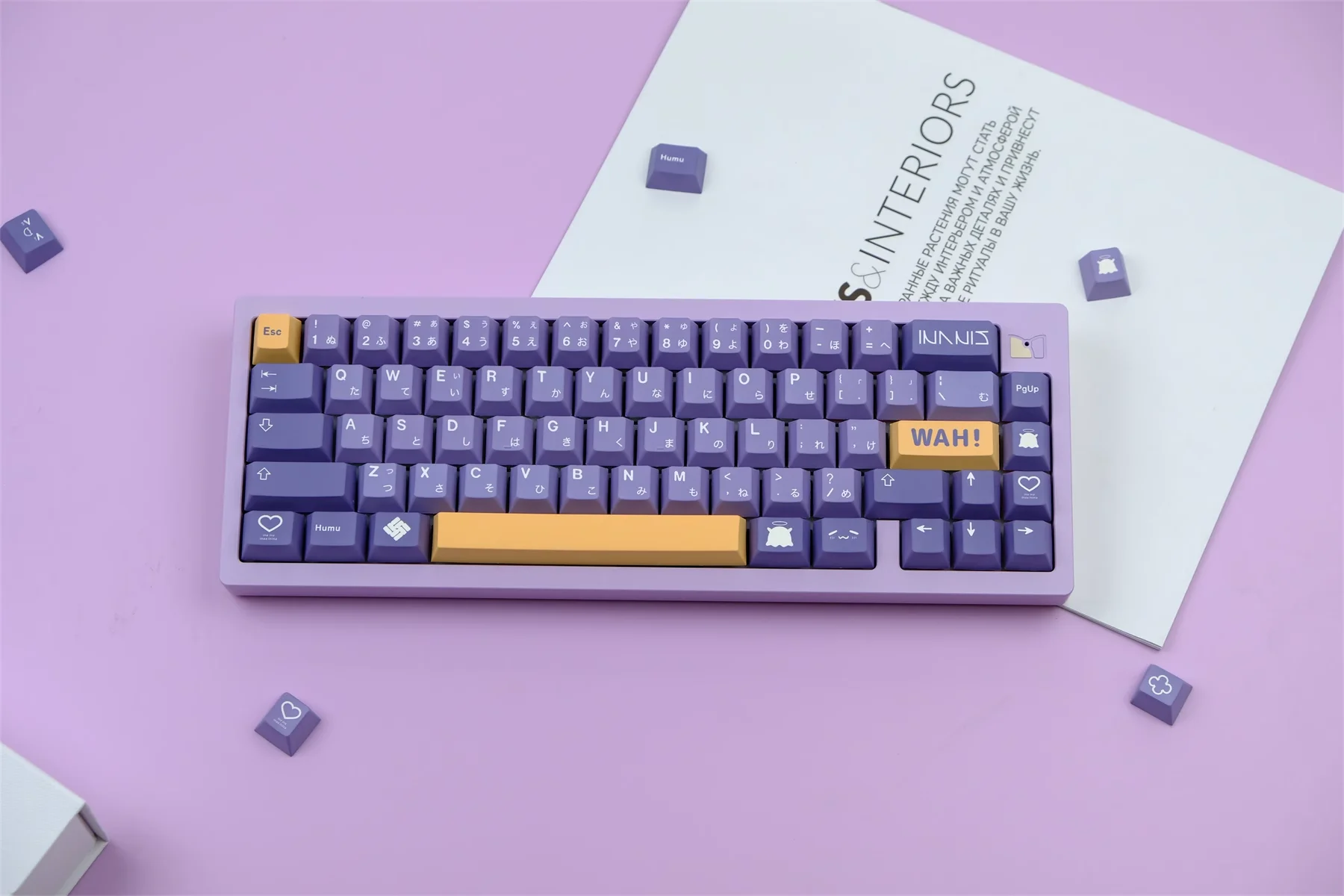 Teclas de adoración de los antiguos dioses, teclas personalizadas PBT de 129 teclas Cherry/MOA, adecuadas para teclado mecánico - imagen 2