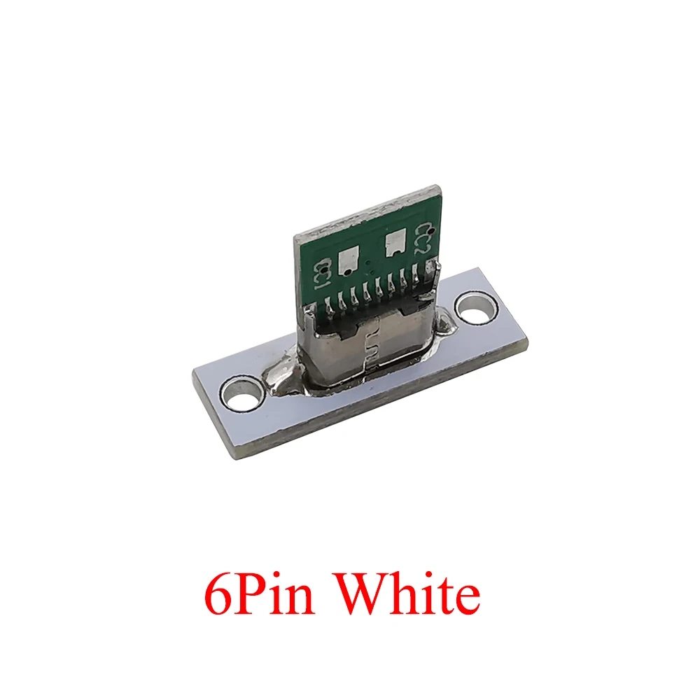 White 6Pin