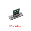 White 6Pin