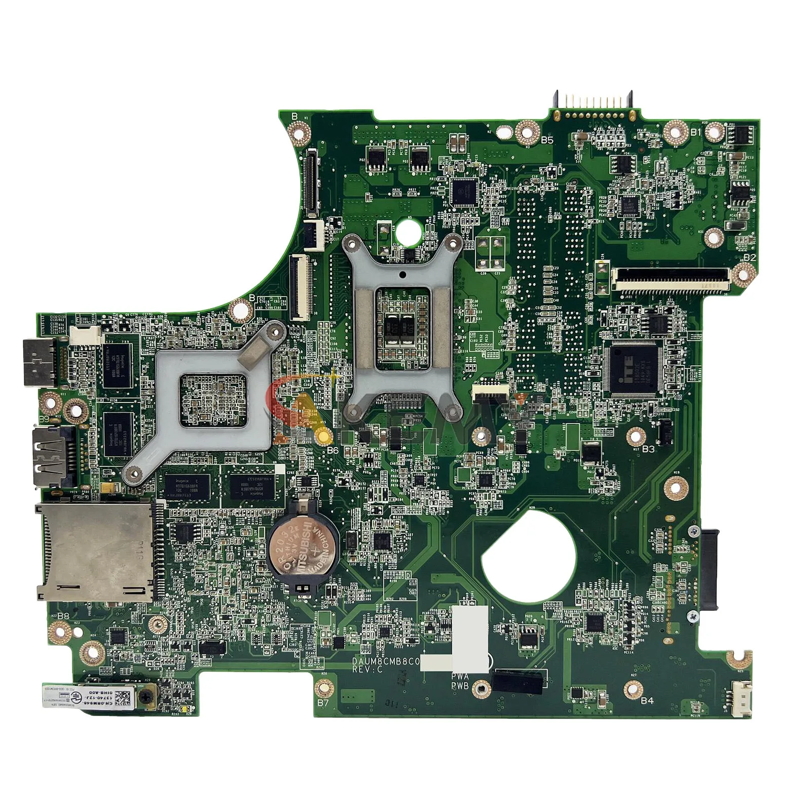 Para Dell Inspiron 14R N4010 placa base de computadora portátil HM57 DDR3 HD5650M 1G DAUM8CMB8C0 CN-0951K7 0951K7 100% probado OK - imagen 2