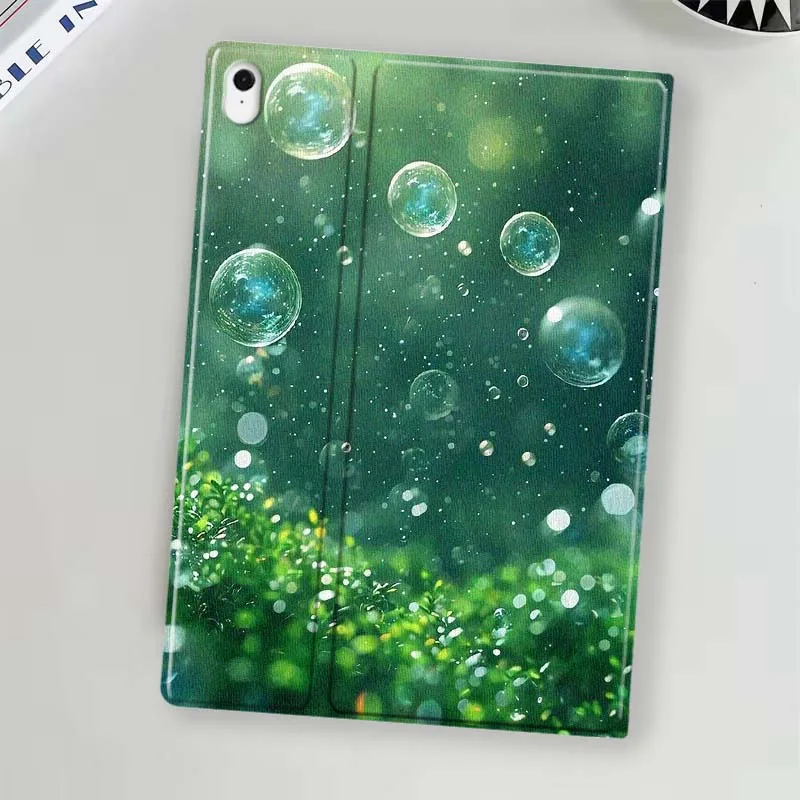 Patrón de arte de burbujas colorido para Samsung Galaxy Tab S11 S10 S9 S8 S7 S6 A10.1 A9 A8 A7 10,1 Lite FE Plus pulgadas funda para tableta - imagen 4