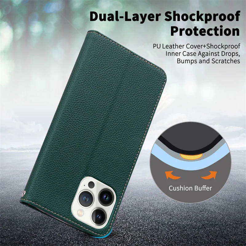 Funda Redmi Note 9 10 11 Pro, funda de teléfono de cuero de Color sólido para Xiaomi Redmi Note 11 11S 11T 10S 9S 8T 8 9 10 Pro - imagen 5