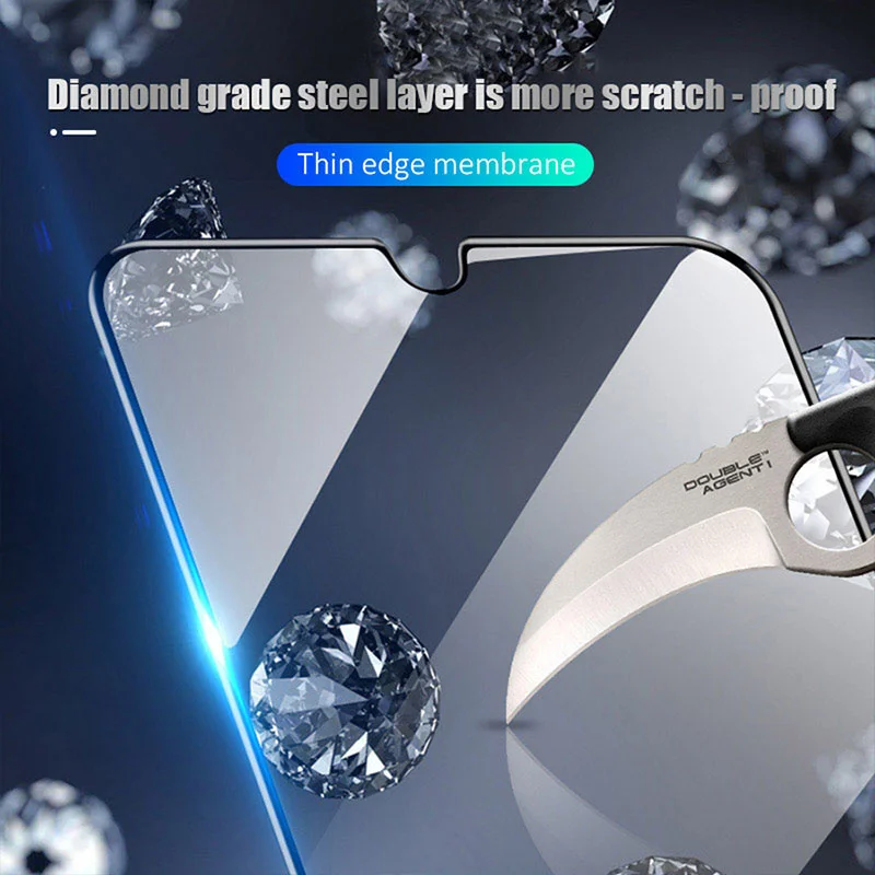 Lente de cámara de cristal protectora 4 en 1 para Realme 8 5G 7 Q3 Pro 8i GT Neo Protector de pantalla para Realme C25s 7i C11 C25 Narzo 30A vidrio - imagen 2