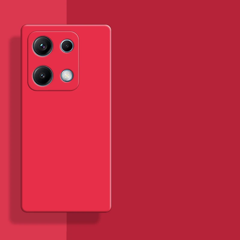 Para Redmi Note 14s 4G funda para Redmi Note 14s funda de 6,5 pulgadas nuevo parachoques protector de silicona líquida Original para Redmi Note 14s - imagen 5