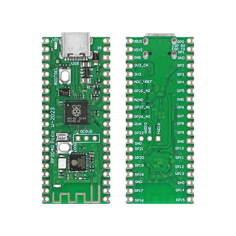 Raspberry Pi Pico W RP2040 - Microordenador de bajo consumo Cortex-M0+ - imagen 3